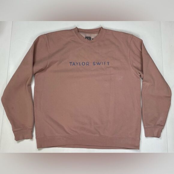 Taylor Swift 1989 Taylor’s Version Graphic Sweatshirt Women XXL Pink Music - Picture 3 of 9